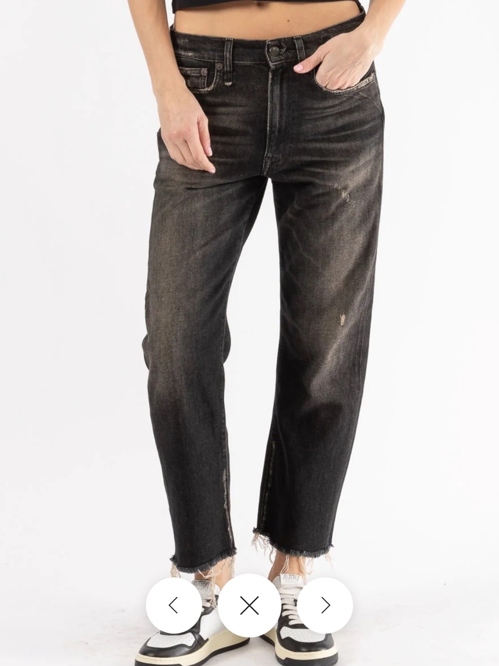 R13 Boyfriend Jeans
